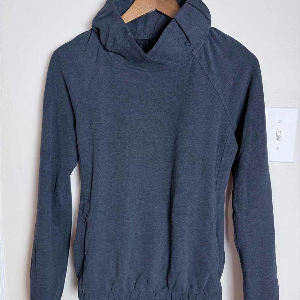 lululemon athletica Charcoal Cowl Neck Sweater